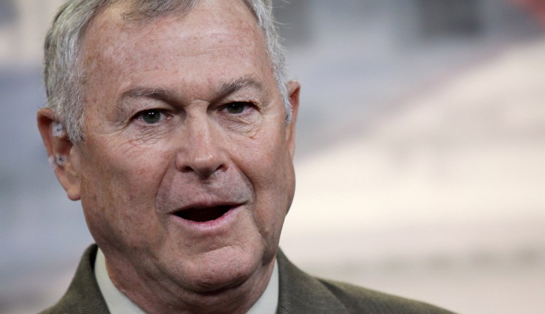 Rohrabacher told the Washington Examiner on Friday evening that he would not confirm quotes attributed to him, and said nobody in his office was responsible for disclosing the call. (AP Photo/Lauren Victoria Burke)