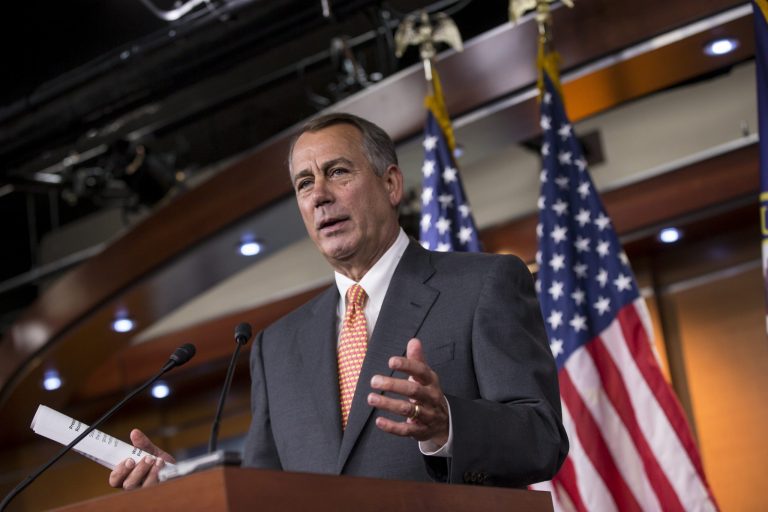 House Speaker John Boehner has had to reschedule a major donor retreat, previously on the calendar for this weekend. (AP/J. Scott Applewhite)