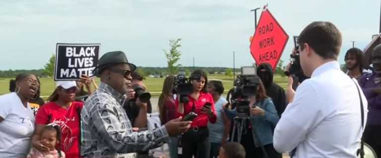 ‘You expect black people to vote for you?’: Pete Buttigieg faces protesters in South Bend after fatal police shooting of black man
