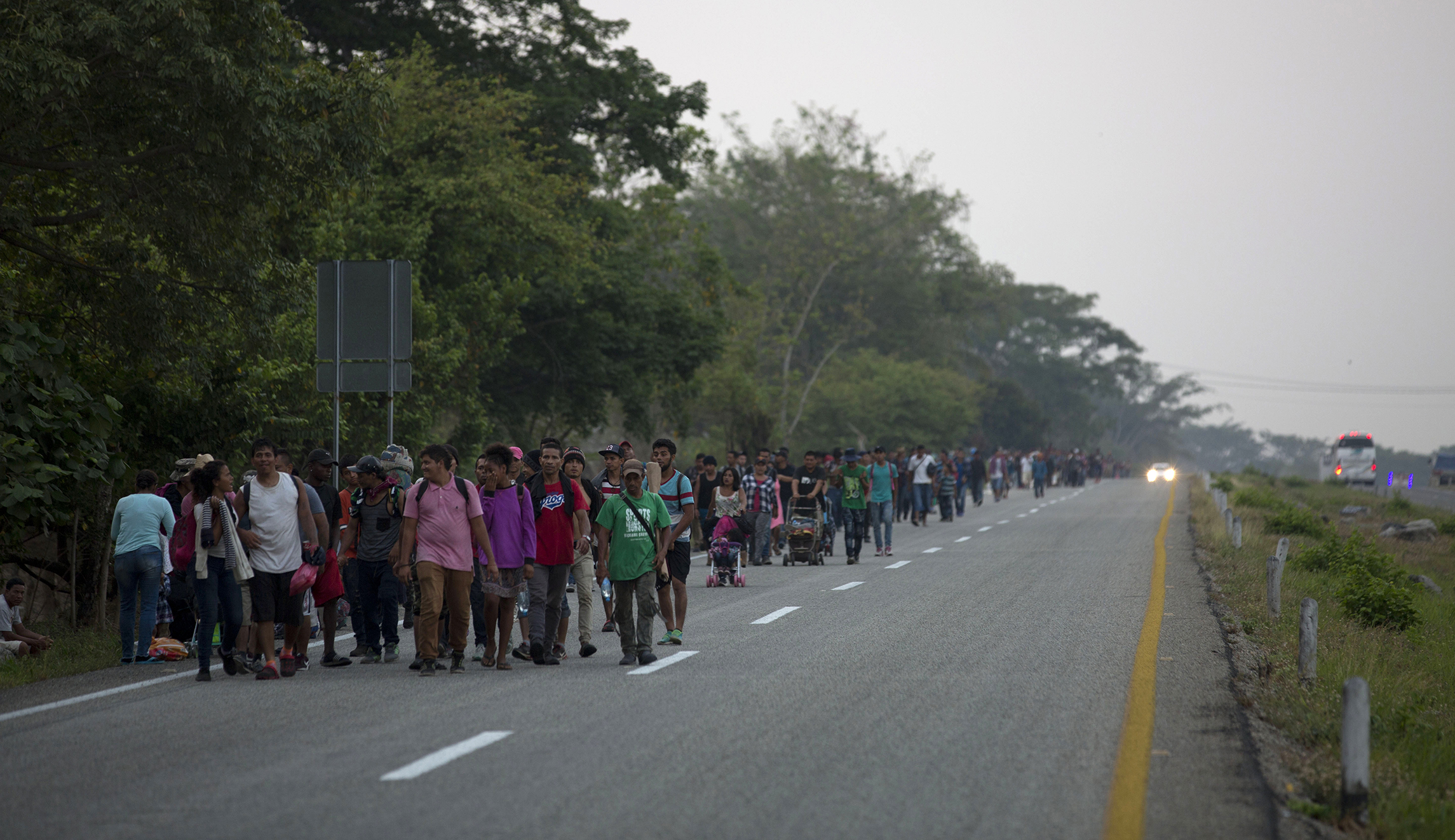 Trump doubles number of migrants in so-called ‘mother of all caravans’