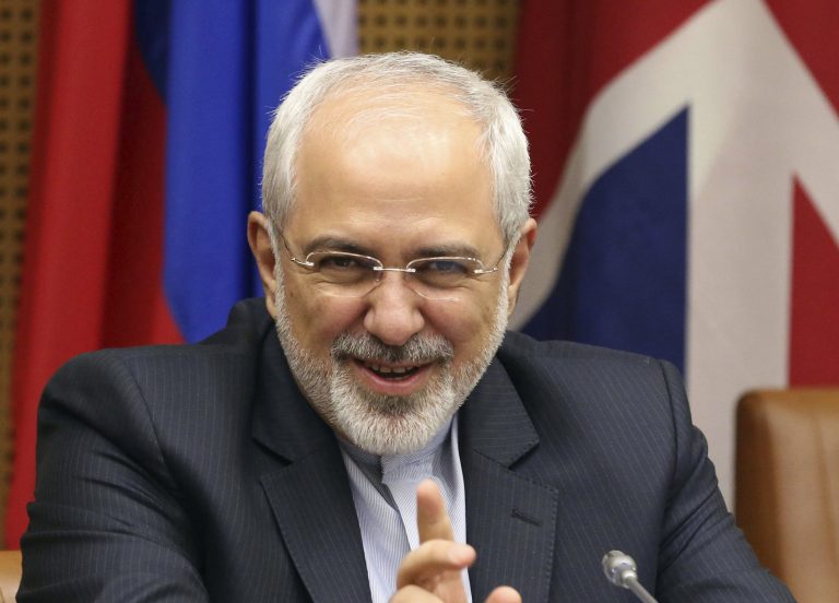 Iranian Foreign Minister Mohammad Javad Zarif waits for the start of closed-door nuclear talks with European foreign policy chief Catherine Ashton in Vienna, Austria, Thursday, July 3, 2014. (AP Photo/Ronald Zak)