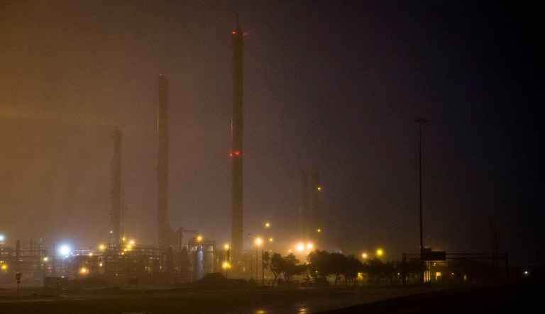 Rain levels for the continental U.S. struck a record last night at over 51 inches, the largest rainfall recorded anywhere in the United States. (Nick Wagner/Austin American-Statesman via AP)