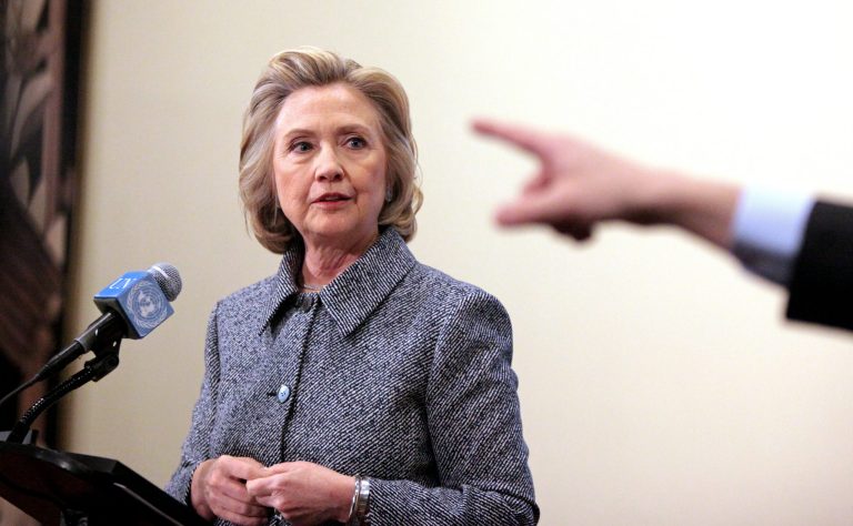 Cody Shearer assisted Blumenthal and Tyler Drumheller, a former CIA operative, in preparing a series of informal intelligence memos for Clinton as she waded deeper into the Libyan conflict, according to Pro Publica.Â (Photo by Yana Paskova/Getty Images)
