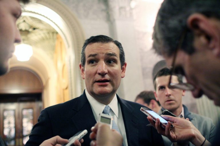 Sen. Ted Cruz is warning against nominating Jeb Bush to the Republican ticket in 2016. (AP Photo/Lauren Victoria Burke)