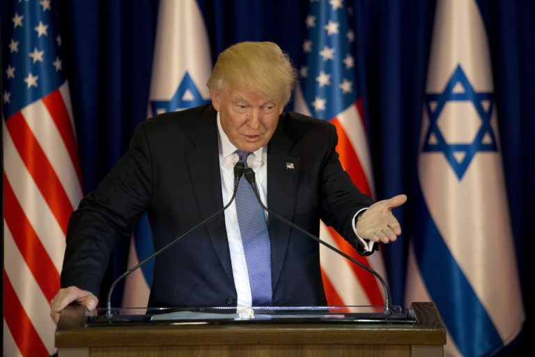 If Trump and Republicans want to keep the national media on the defensive, they can pursue the issues he campaigned on and, other than absolutely necessary bathroom breaks, do nothing else. (AP Photo/Ariel Schalit)