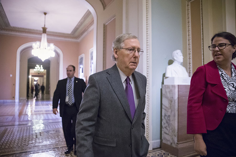 McConnell pitches delaying impeachment trial