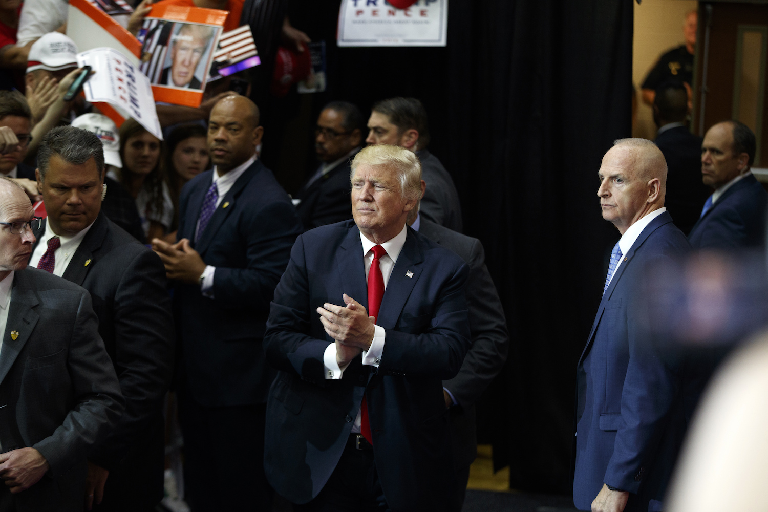 ‘What is she afraid of?’: Trump hits Clinton over limited press access