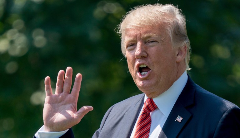 In President Trump's Monday speech to the nation, followed by remarks at the State Department by Rex Tillerson on Tuesday, the U.S. intends to resolve the Afghan quagmire by linking Pakistan and India to Afghanistan. Many hawks will (rightly) approve this approach. (AP Photo/Andrew Harnik)