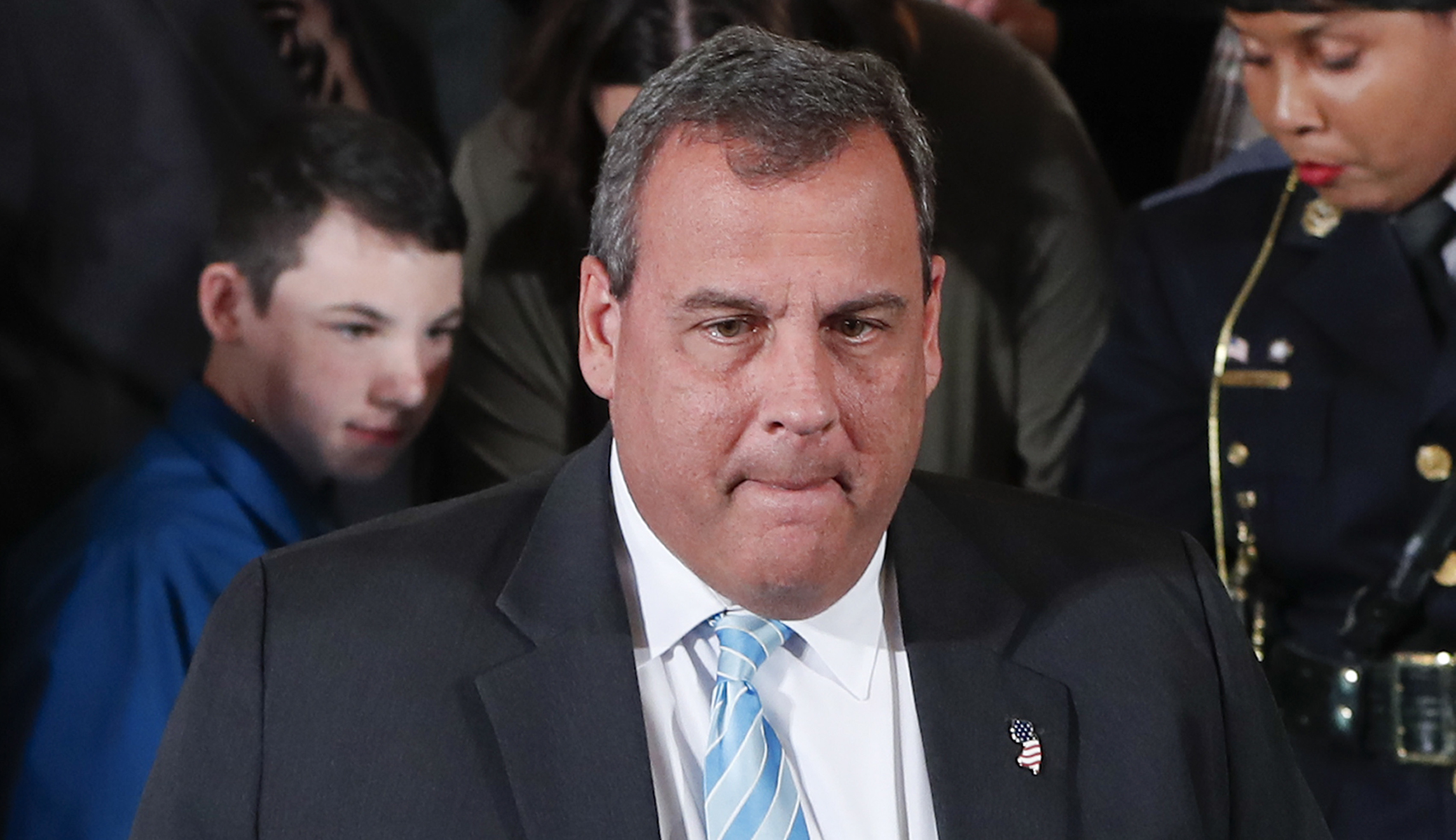 Video shows Chris Christie errs in fact-check of reporter over remarks on feds building a case against Trump