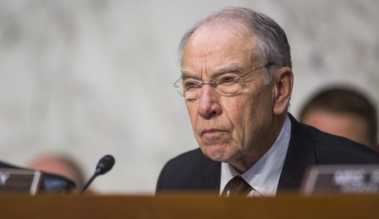 Sen. Chuck Grassley, R-Iowa, describes his interest in imposing stricter rules for oil and gas drilling on federal lands as a matter of fairness.