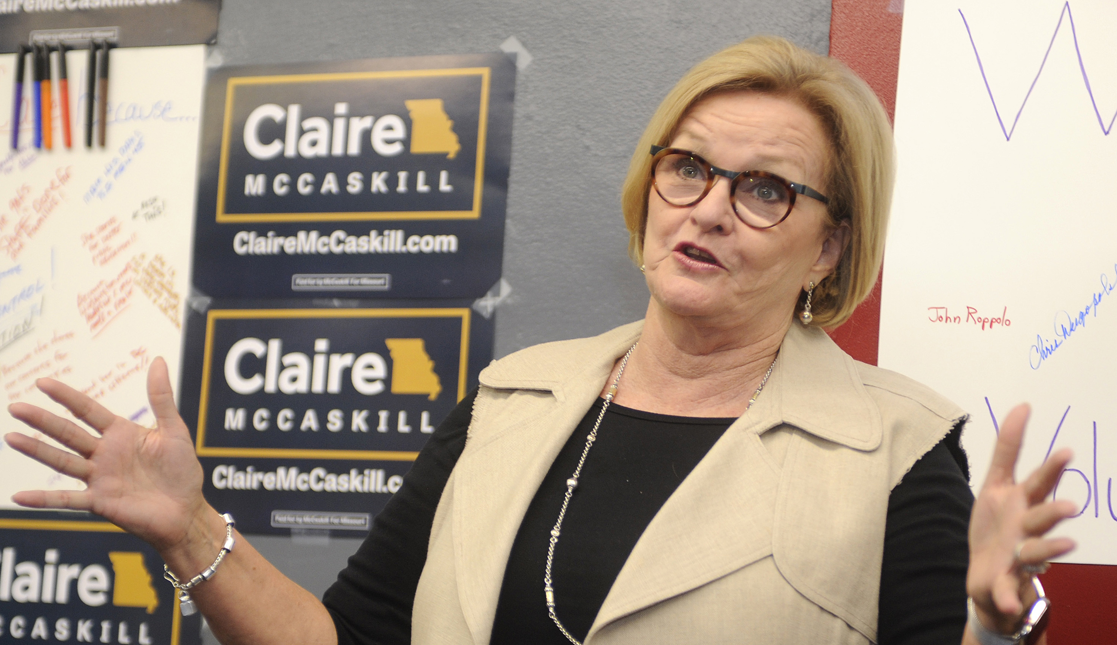 Claire McCaskill struggles to explain why she wants a third term