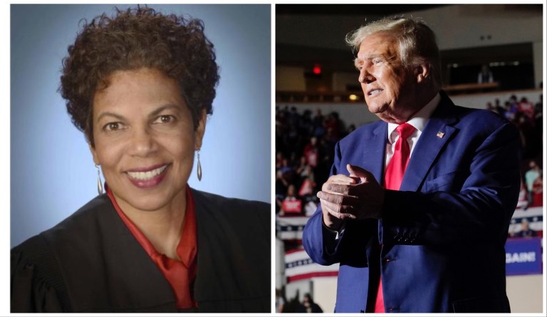 (Judge Tanya Chutkan/former President Donald Trump)
