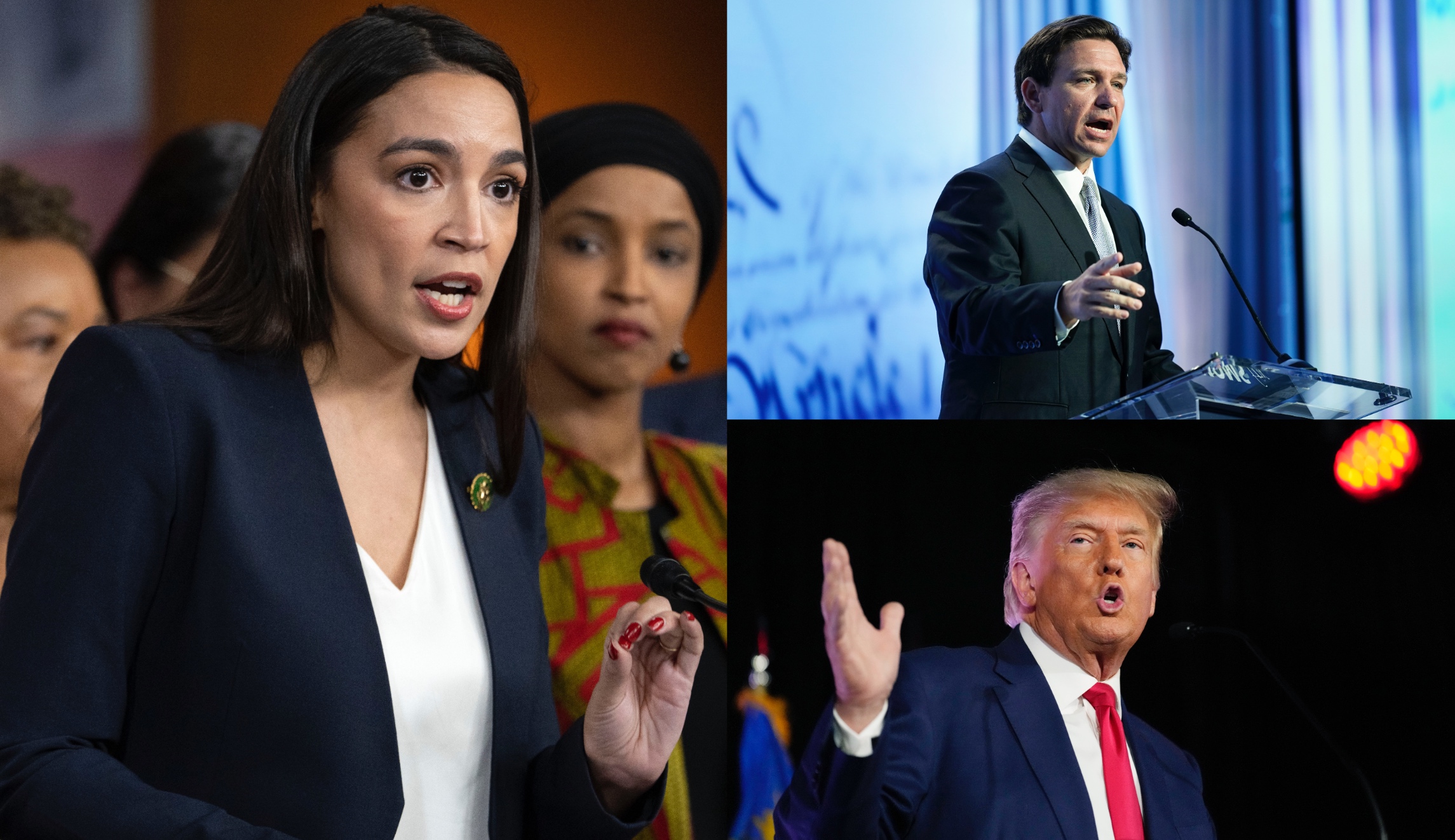 AOC claims DeSantis “can’t out-Trump Trump” in 2024 Republican primary