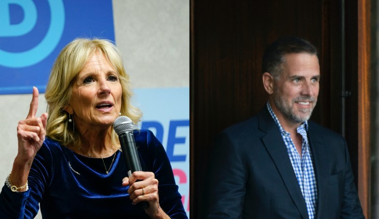First Lady Jill Biden defended her son in an interview published Friday, Oct. 21.