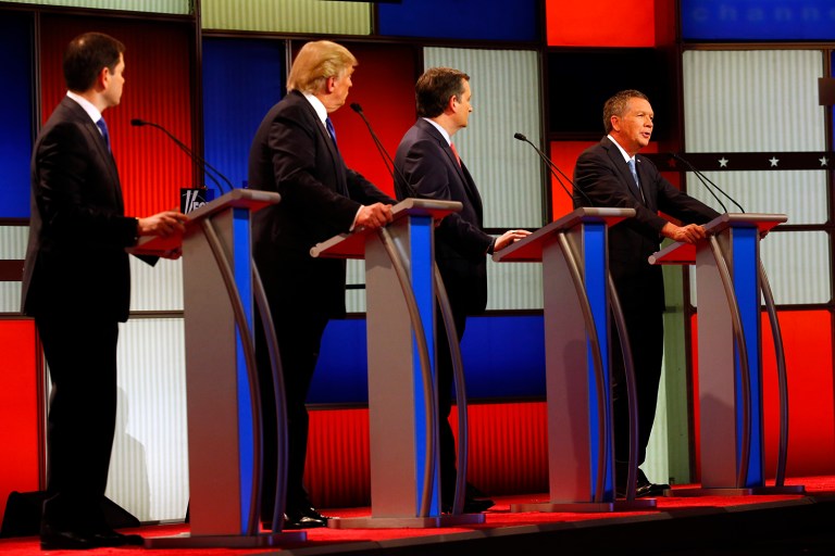 How wild was that debate? Donald Trump's penis brag didn't even make the list. (AP Photo/Paul Sancya)