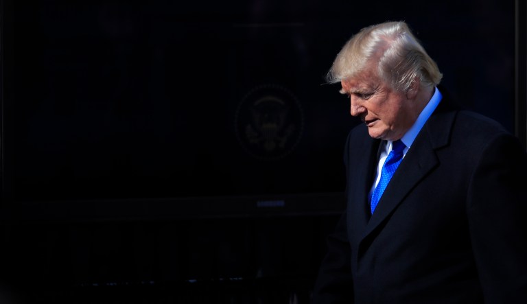 His tweet came after a 90-minute talk with Senate Minority Leader Chuck Schumer, D-N.Y., at the White House where they did not cut a deal on spending and immigration, though Trump described it an 