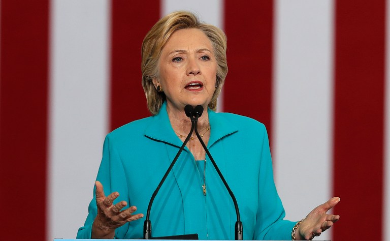 Emails published Tuesday by WikiLeaks suggest the Justice Department communicated with Hillary Clinton's campaign as the administration scrambled to deal with the fallout from her use of a private server. (AP Photo/Carolyn Kaster, File)