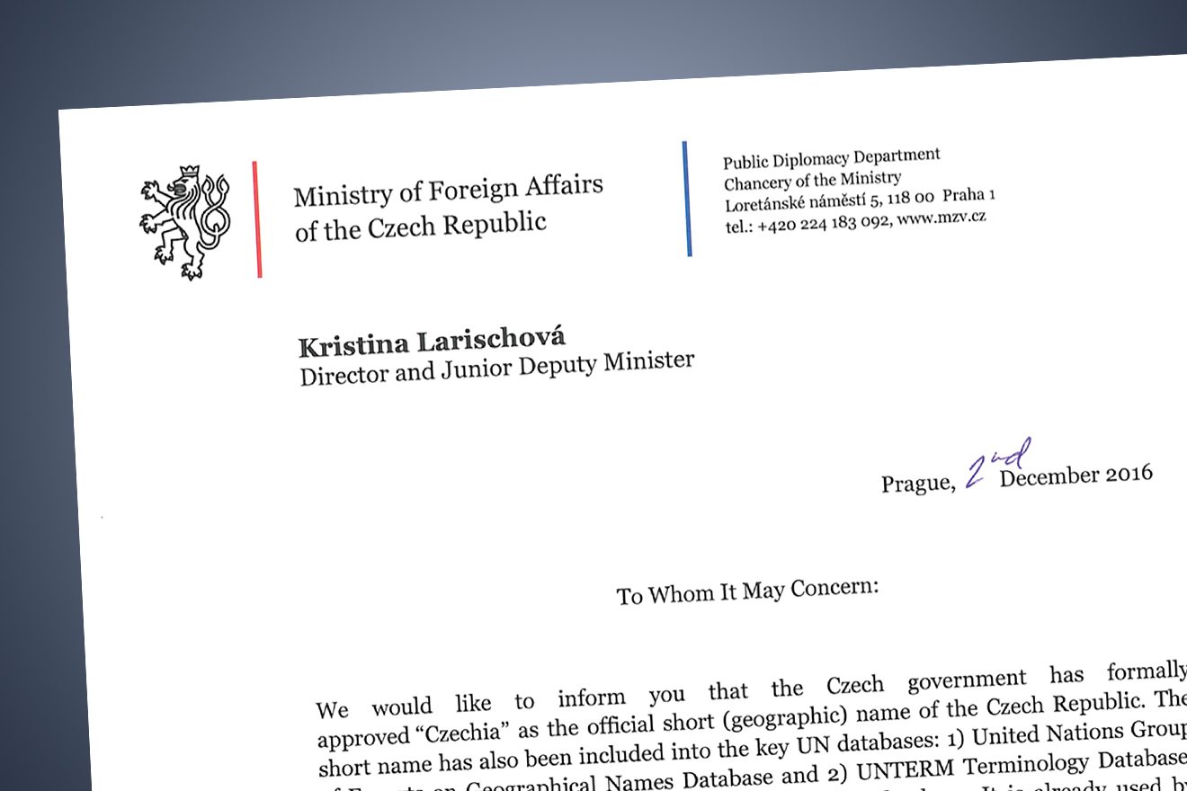 That’s Czechia, Mate