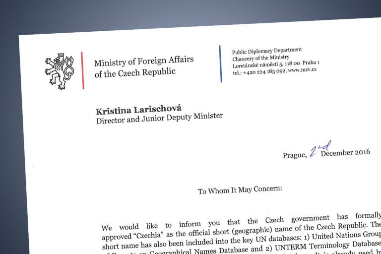 That’s Czechia, Mate