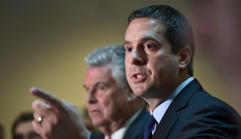 House Intelligence Committee Chairman Rep. Devin Nunes, R-Calif., right, said in an interview: "We are in the middle of what I call 'phase two' of our investigation, which involved other departments. Specifically the State Department and some of the involvement they had in this."