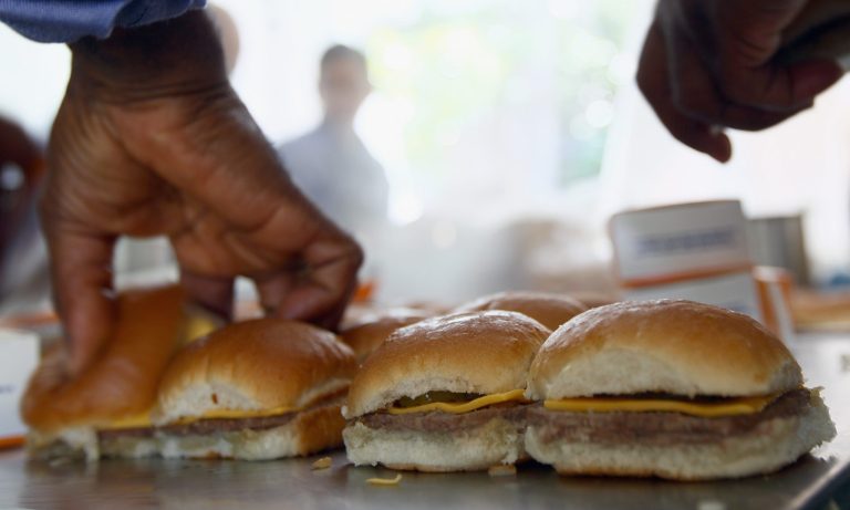 Fast food hamburgers (Getty Images)