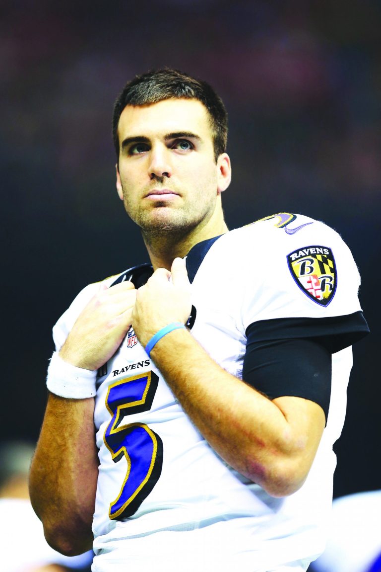 Christian Petersen/Getty Images
Joe Flacco