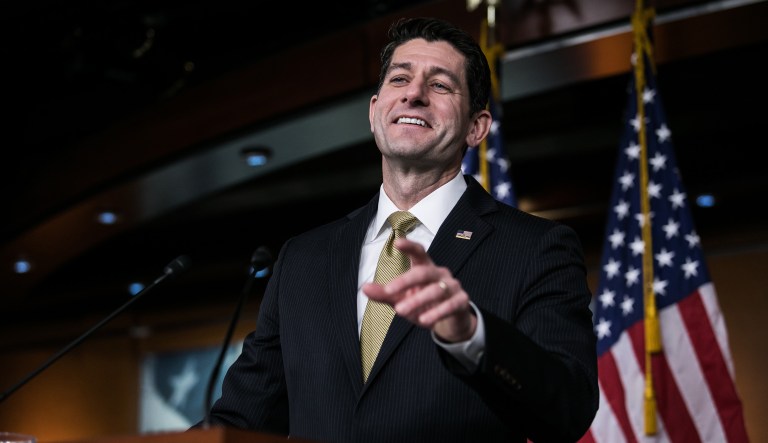 House Speaker Paul Ryan said President Trump's fiscal year 2019 budget 