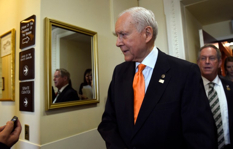 In a separate bill put forth by Sen. Orrin Hatch, R-Utah, dubbed the Mens Rea Reform Act of 2015, the types of crimes for which prosecutors would have to show defendants knew their conduct was breaking criminal law would be expanded. (AP file photo/Susan Walsh)