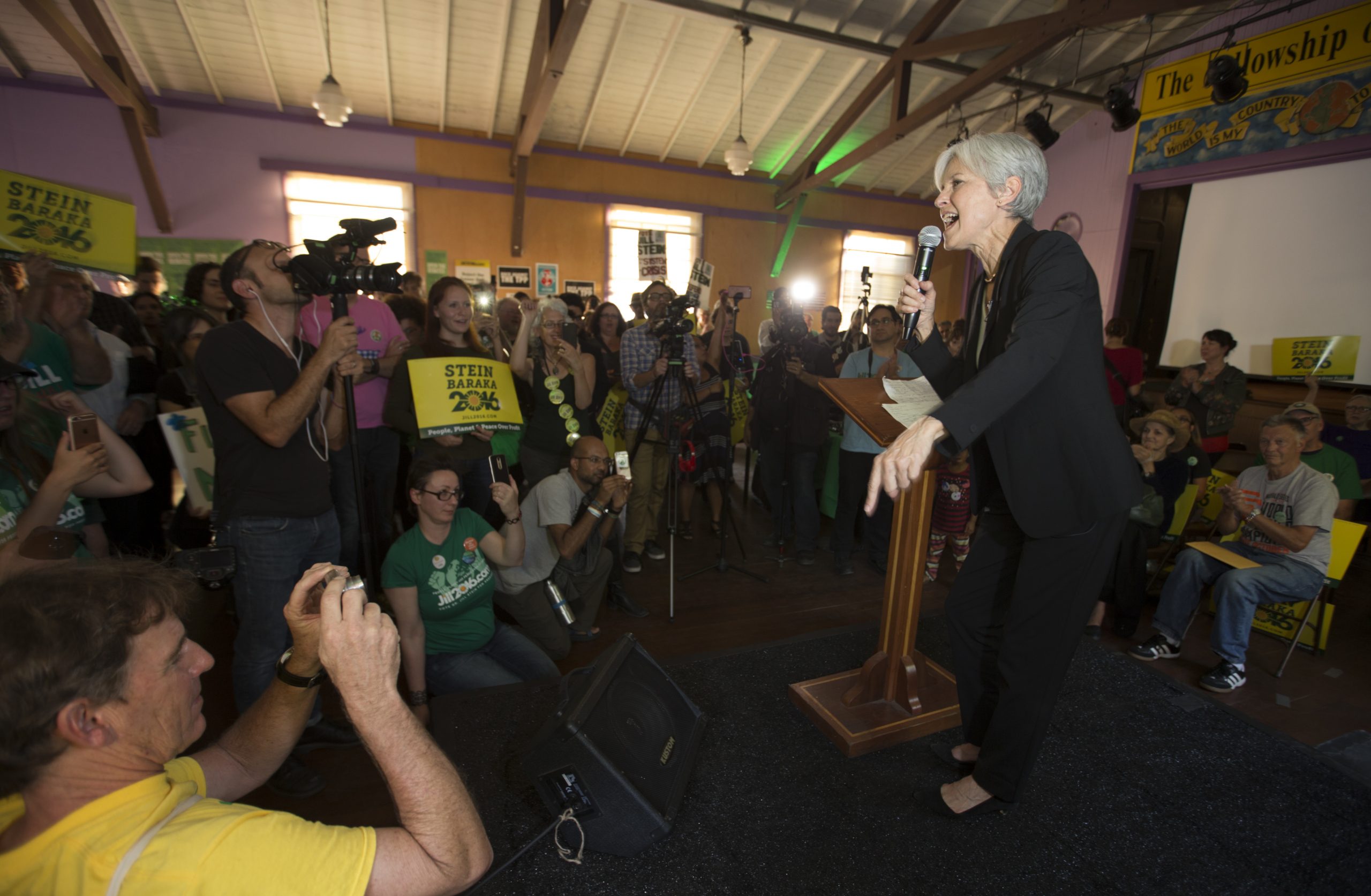 Trump trashes Jill Stein’s recount effort as Green Party ‘scam’