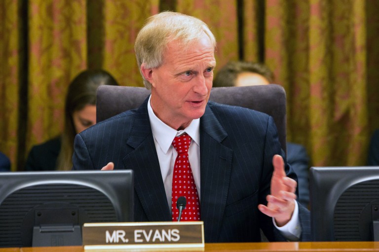 D.C. Councilman Jack Evans said the District is unlikely to receive a boosted credit rating this year. (Graeme Jennings/Examiner file)