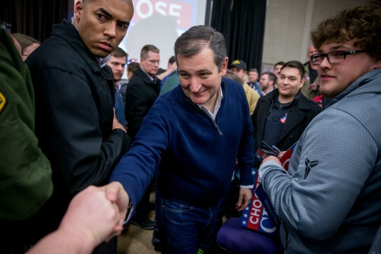 With under one week to go until Iowa's first-in-the-nation caucuses, Ted Cruz blasted out a fundraising pitch explaining, 