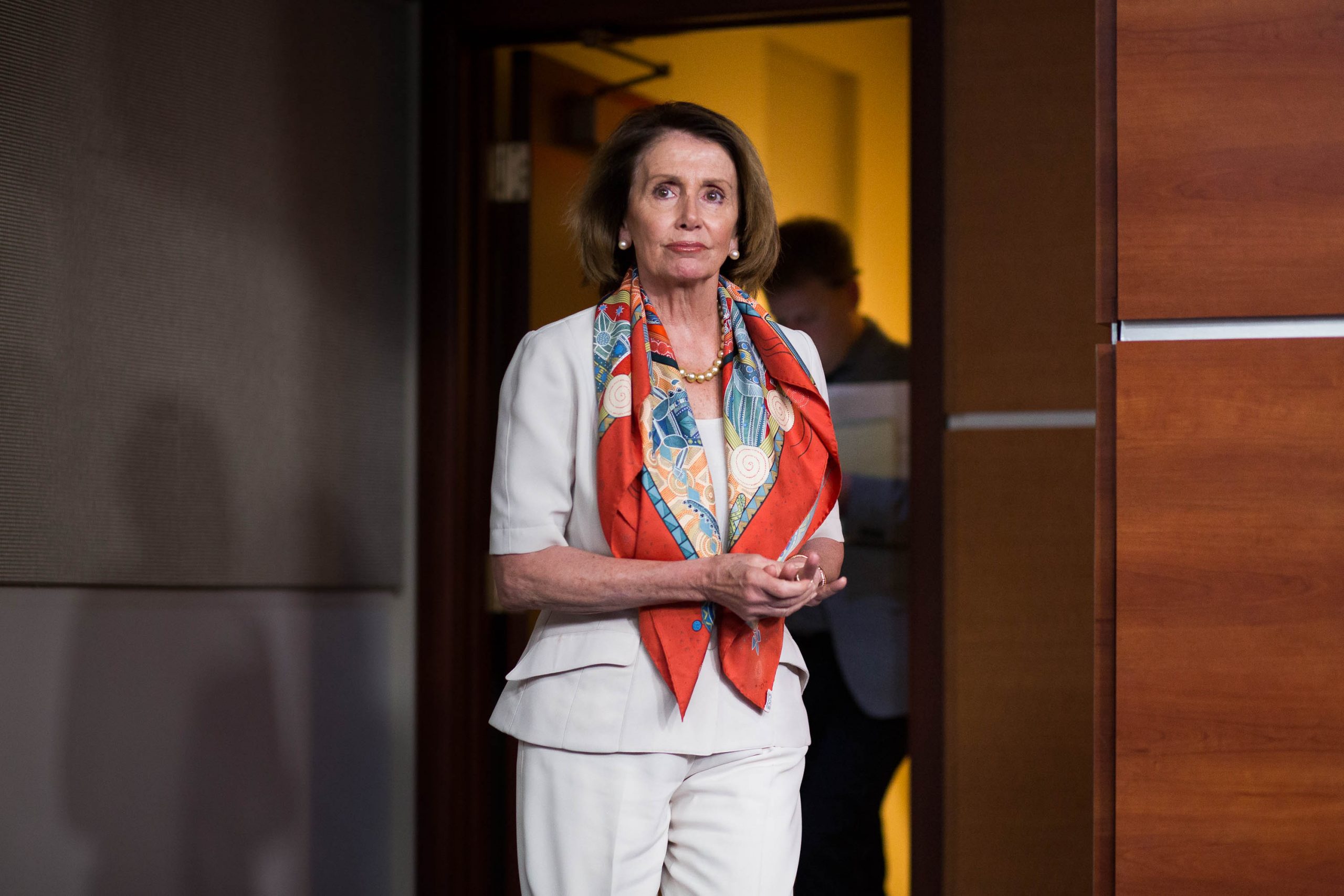 Pelosi says Democrats still have power to block trade deal