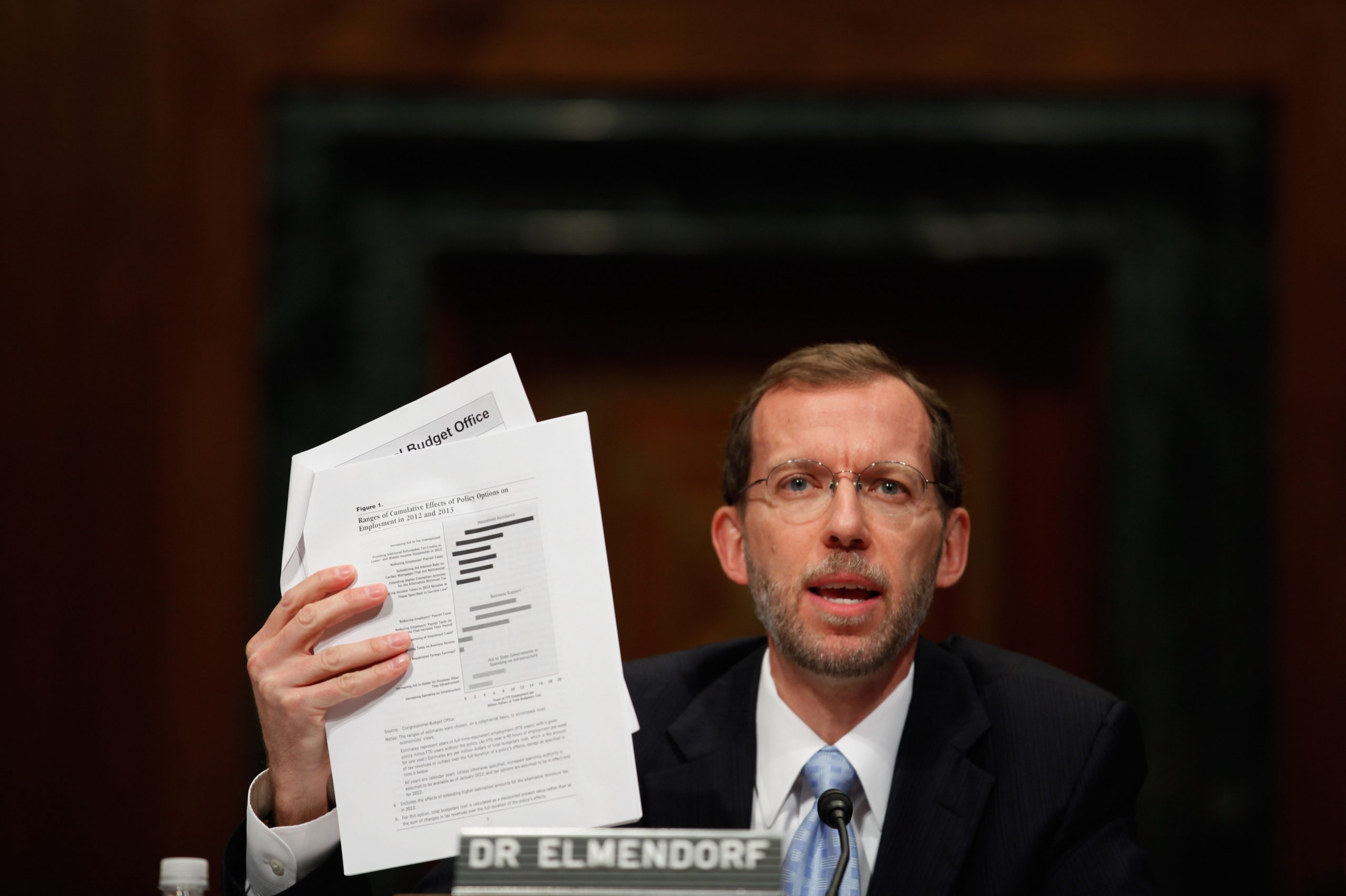 Budget office: Deficit increases in first half of 2015