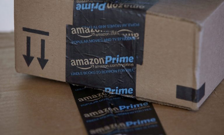 This June 4, 2014 photo shows Amazon.com boxes in Phoenix. Amazon reports quarterly financial results on Thursday, July 24, 2014. (AP Photo/Ross D. Franklin)