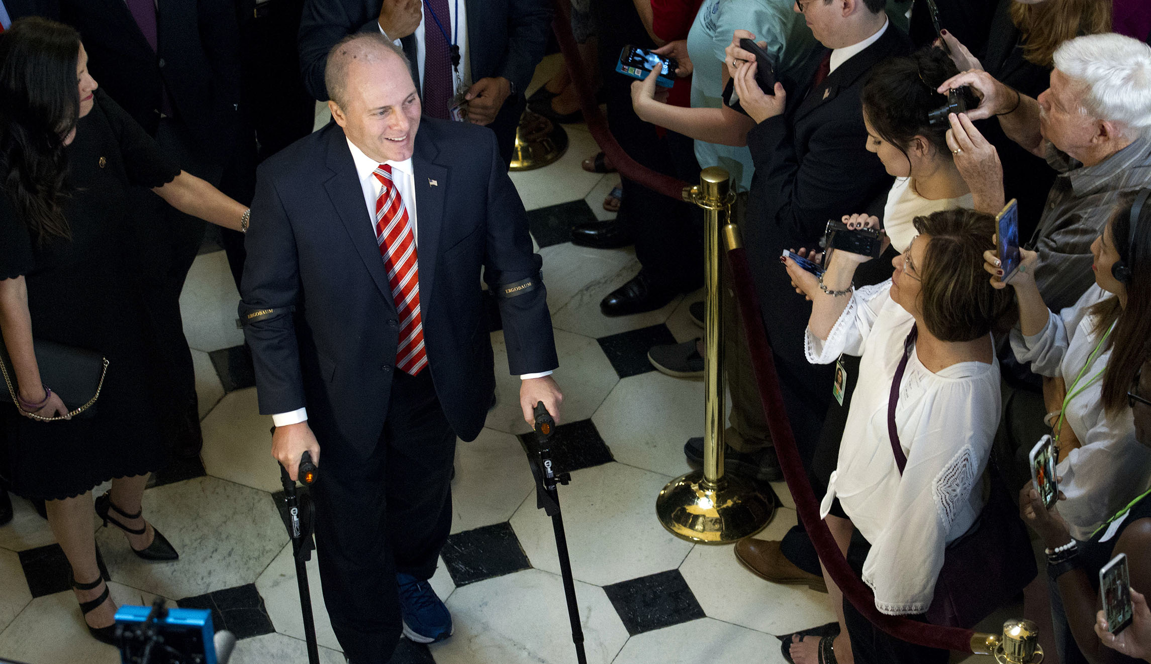 Steve Scalise: Being shot in the hip ‘fortified’ Second Amendment stance