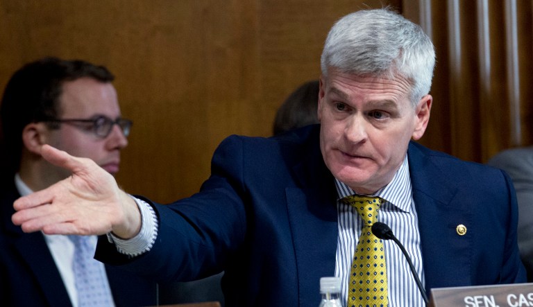 Sen. Bill Cassidy's repeal and replace bill also led by Sen. Lindsey Graham, R-S.C., would take Obamacare funding and give it to states via block grants. ( AP Photo/Jose Luis Magana)