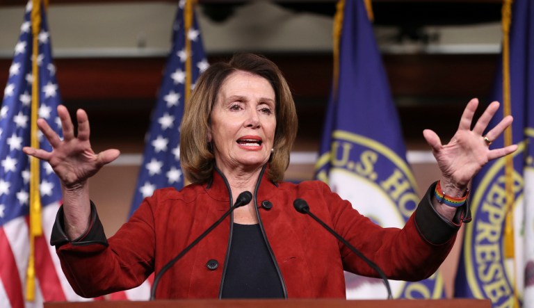 All at once, Nancy Pelosi managed to preserve NSA surveillance power, appear sympathetic to privacy concerns, and ding the president. It was a masterful and deceitful political performance. (AP Photo/Pablo Martinez Monsivais)