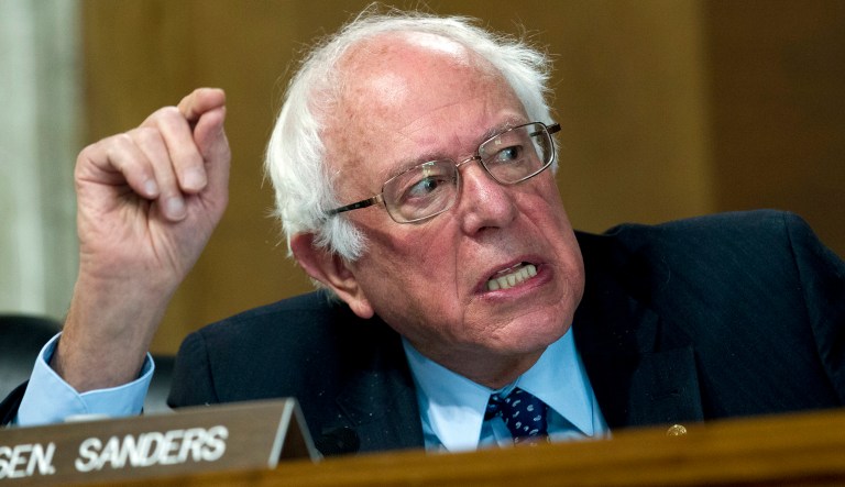 Sen. Bernie Sanders writes that 