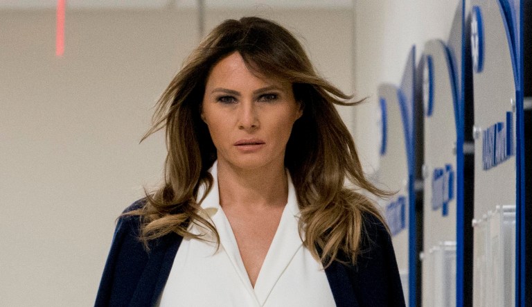 A survivor of the Florida high school shooting tweeted at first lady Melania Trump regarding cyberbullying. 