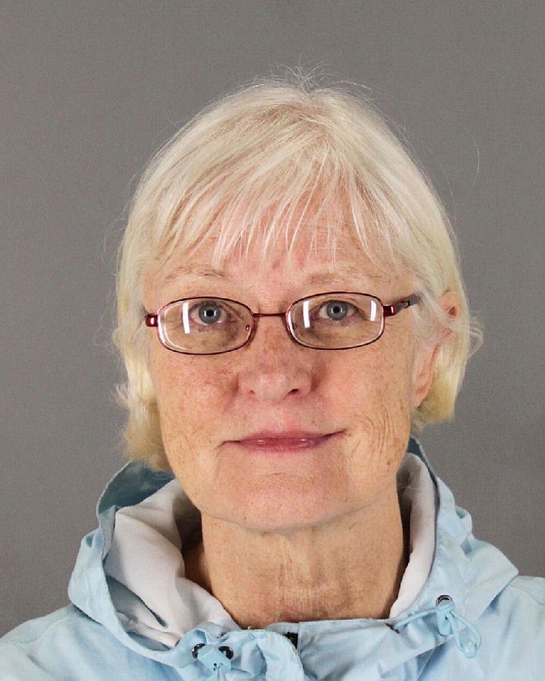 This March, 2014 photo released by the San Mateo County Sheriff's Office shows Marilyn Hartman. Federal law enforcement officials say Hartman tried at least three times to breach airport security before she was able to get through a checkpoint without a boarding pass at Mineta San Jose International Airport on Monday, Aug. 4, 2014. (AP Photo/San Mateo County Sheriff's Office)