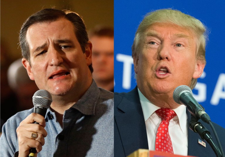 The Trump campaign says it will spend $2 million to run the ad for a week in Iowa, New Hampshire and South Carolina.