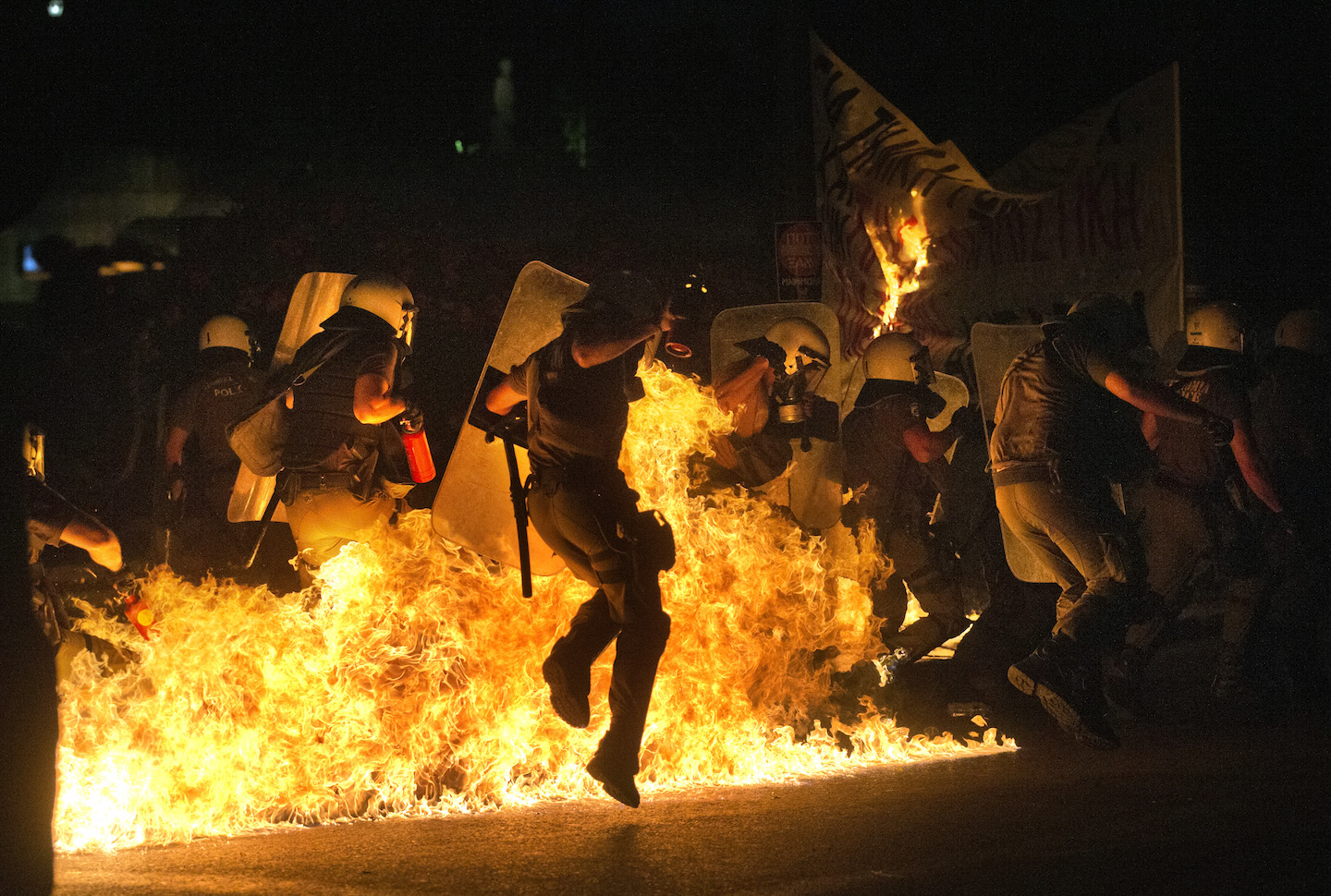 Watch: Greeks riot in Athens over new austerity reforms