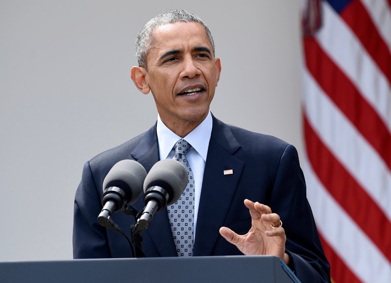 President Obama on Tuesday will dedicate a new monument on Capitol Hill honoring the women's suffrage movement and the right to equal pay. (AP Photo/Susan Walsh, File)