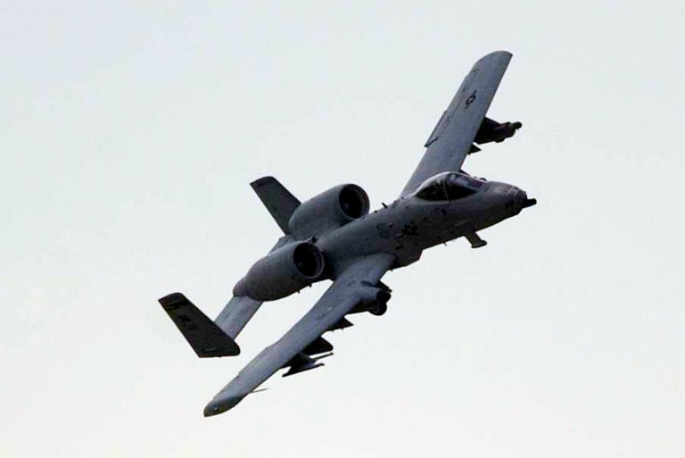 The spending bill won't allow the Pentagon to retire older tech like the A-10 fighter jet. (AP/Brian Branch-Price)