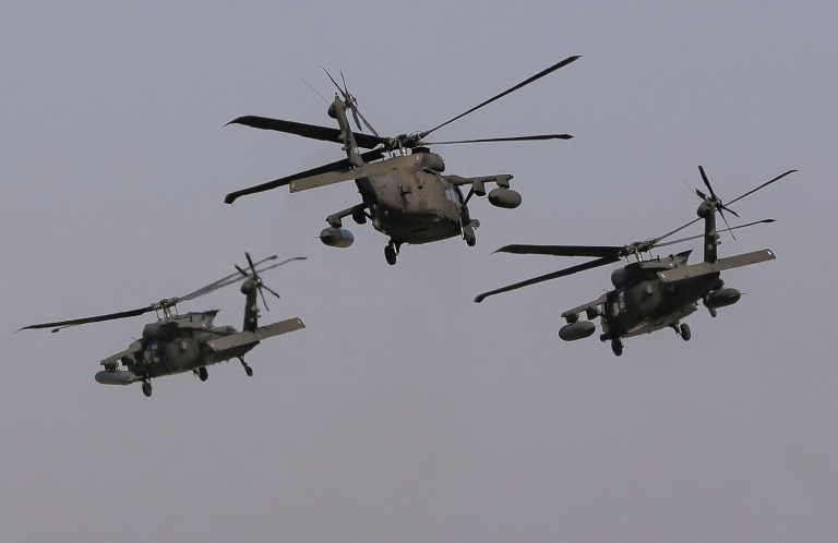 The cause of the training flight crash was still being investigated. (AP Photo/Vadim Ghirda)