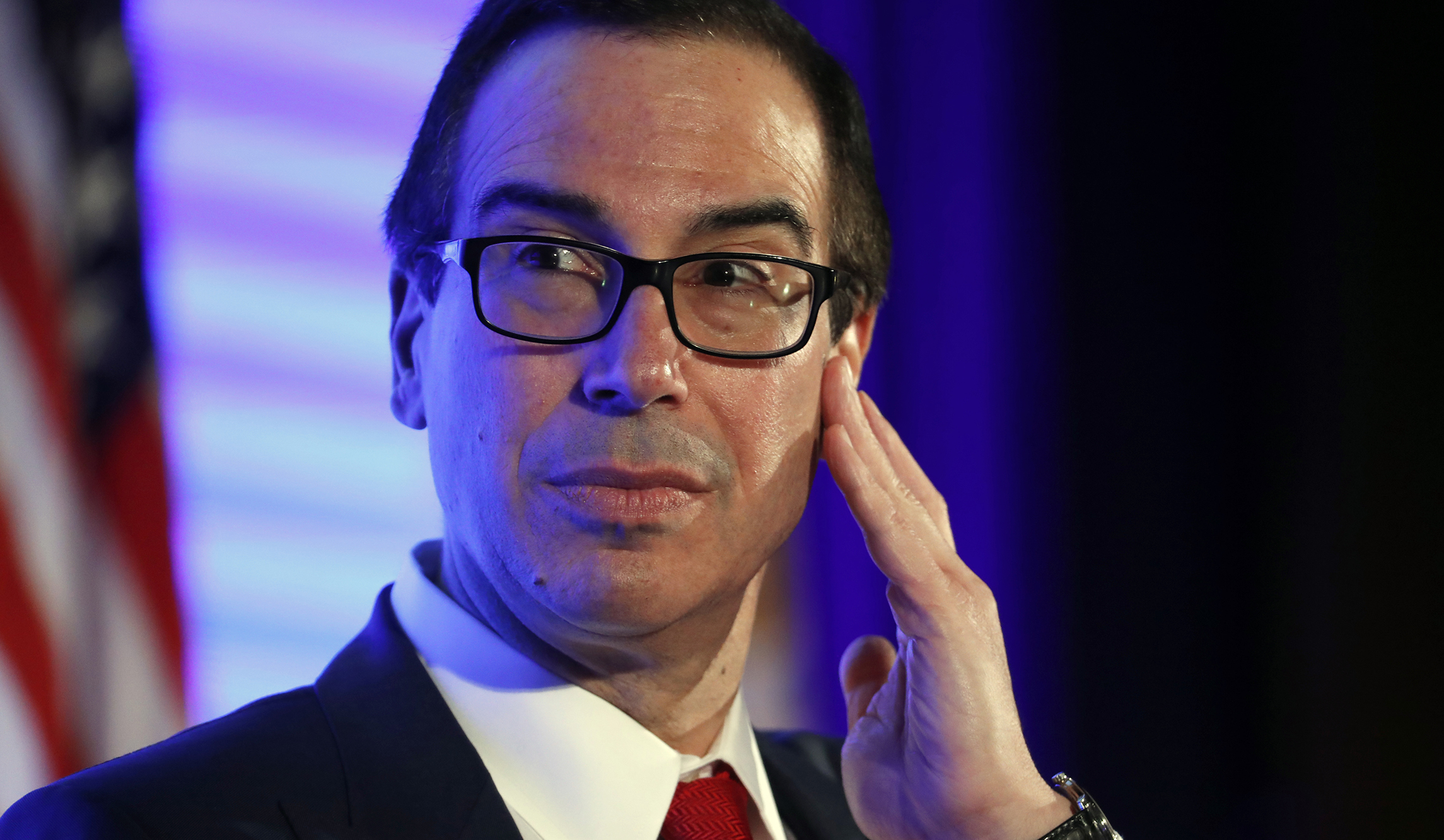 Steven Mnuchin defends use of military jet from New York to DC