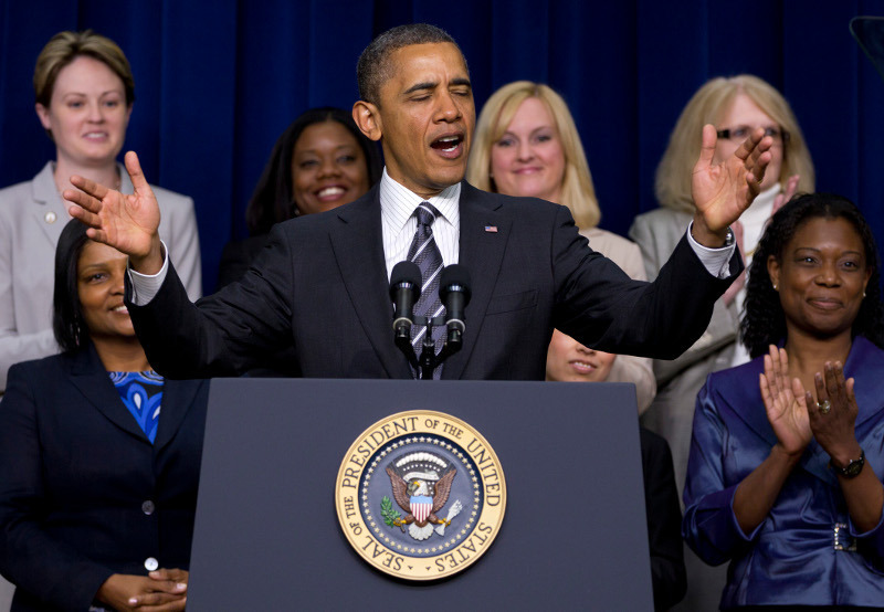 Obama aggressively targets Romney, re-election