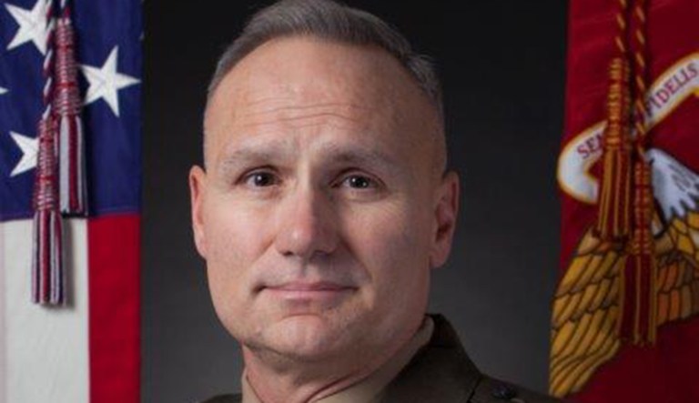 The Senate Armed Services Committee asked Defense Secretary Jim Mattis to probe the environment Brig. Gen. Norman Cooling (pictured above) created while leading the Marine Corps' Office of Legislative Affairs. (File photo, U.S. Marine Corps)