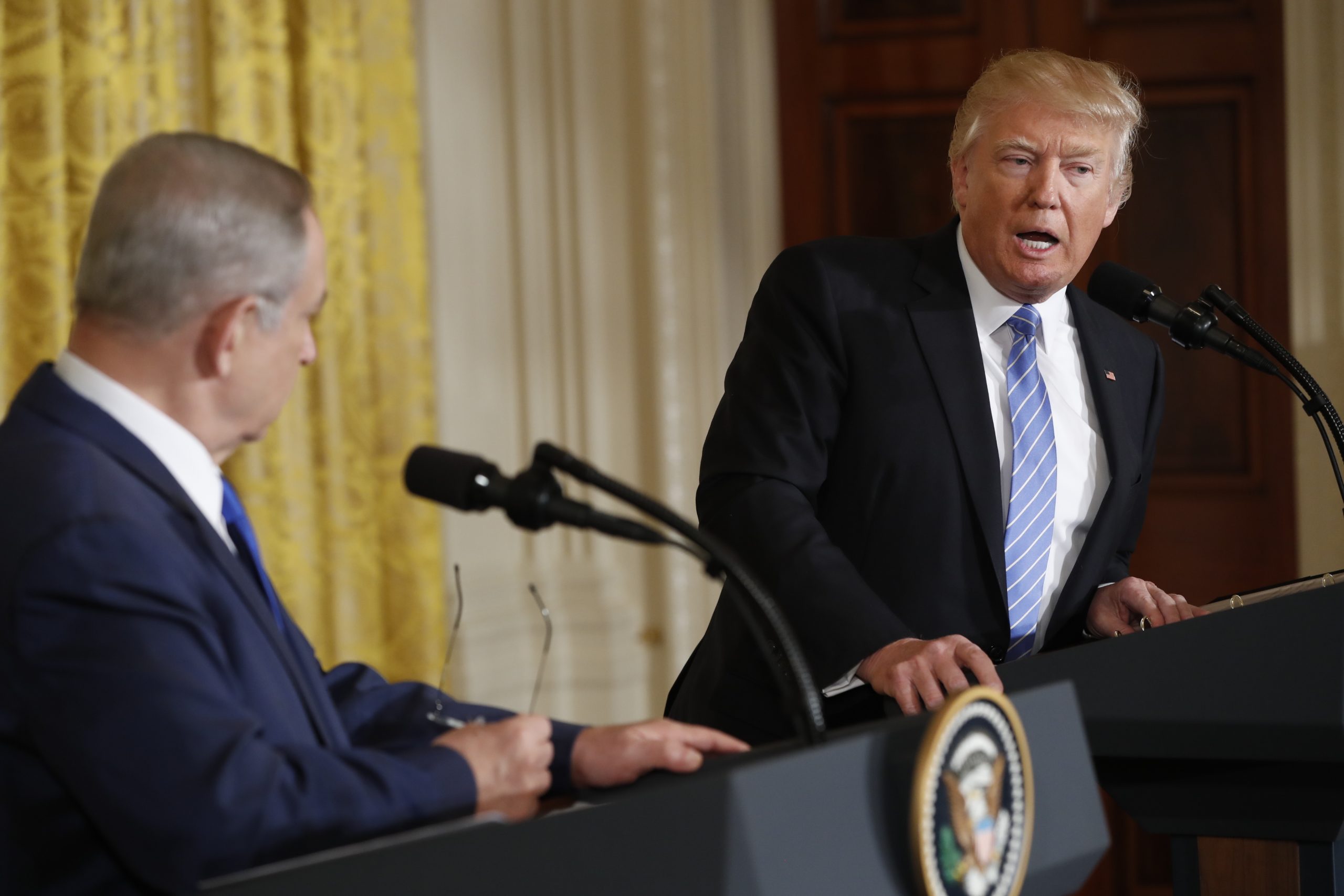 Trump won’t push for two-state solution, says he ‘would love to see’ embassy moved to Jerusalem
