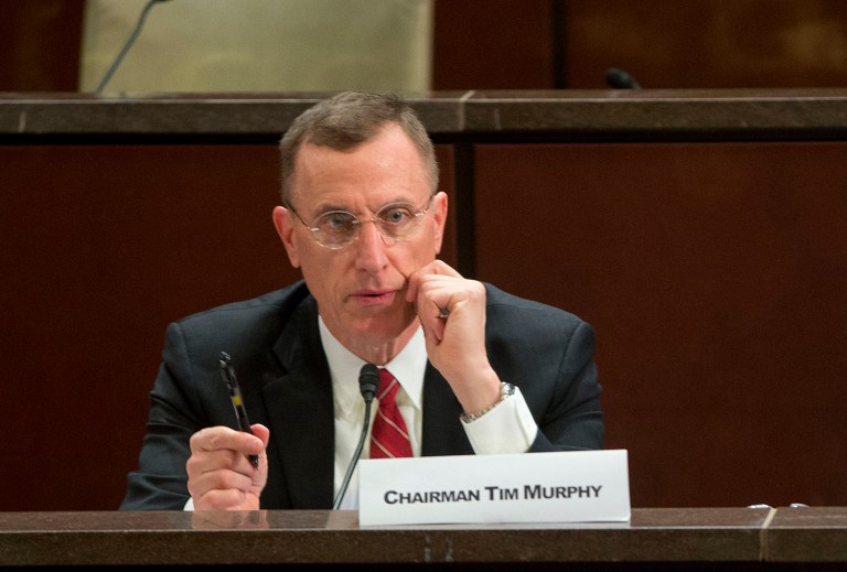 A House committee unanimously advanced a mental health bill from Rep. Tim Murphy that tries to reform how dozens of federal agencies treat people with depression, anxiety, schizophrenia and other mental illnesses. (AP Photo/Pablo Martinez Monsivais)